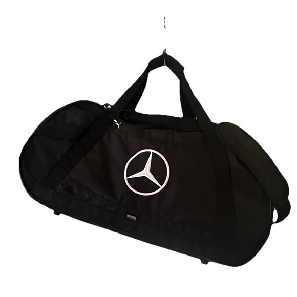 Mercedes-Benz Other - Mercedes-Benz Black Travel Duffel – Luxury Multipurpose Gym & Carry Bag